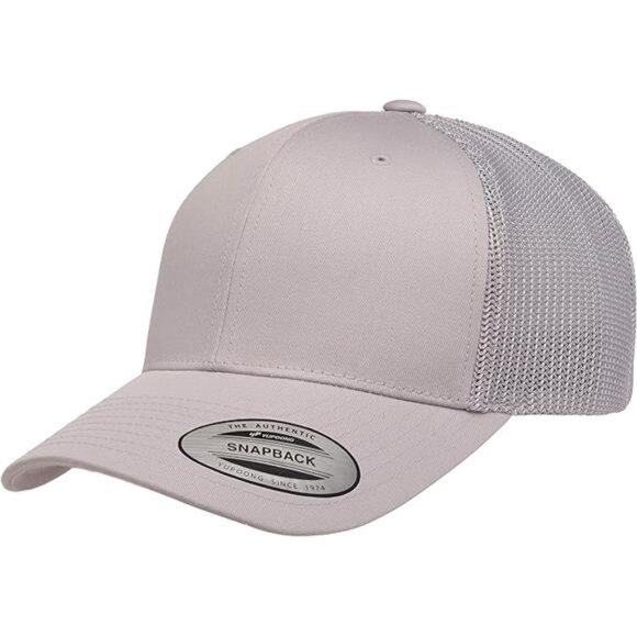 Unisex Trucker Hat Multicam Retro Snapback Cap Adjustable Mesh Baseball Hat - Picture 7 of 7